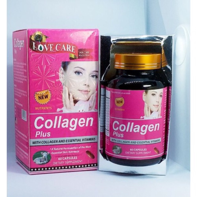 Collagen Plus nhau thai cừu, sữa ong chúa 3in1 hộp 60 viên