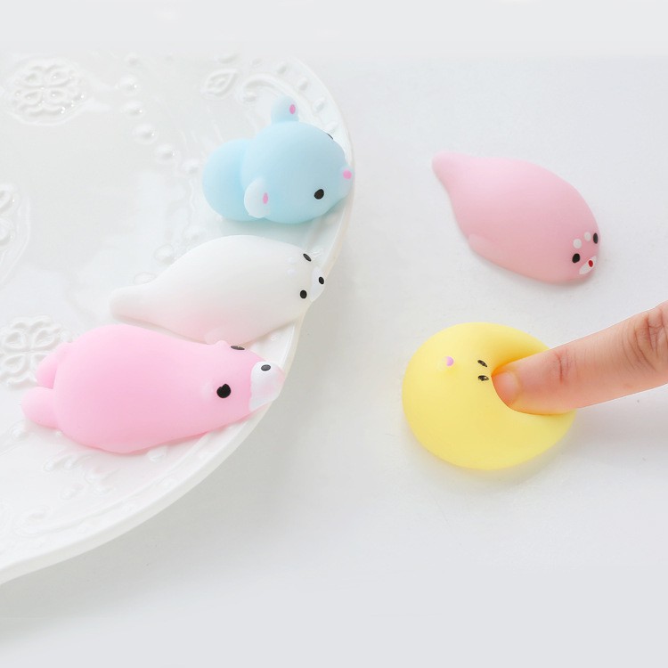 2pcs Đồ Chơi Mochi Squishy Đàn Hồi Chậm Siêu Dễ Thương