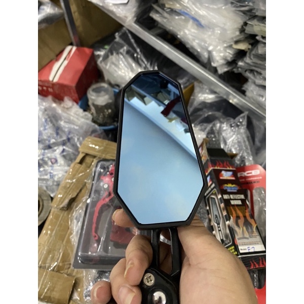 Gương thời trang  chống chói ferri F2 chính hãng vỏ nhôm dầy sơn tĩnh điện không bay màu