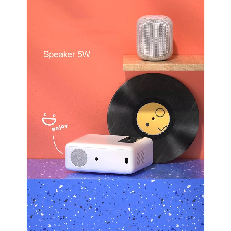 Máy chiếu không dây Tyco T3500A WiFi full HD 1080p - Kết nối không dây với điện thoại, máy tính bảng, laptop