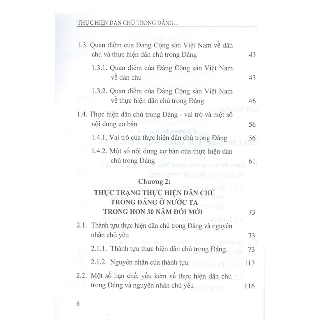 Sách - Thực Hiện Dân Chủ Trong Đảng Ở Nước Ta Hiện Nay - Thực Trạng Và Giải Pháp