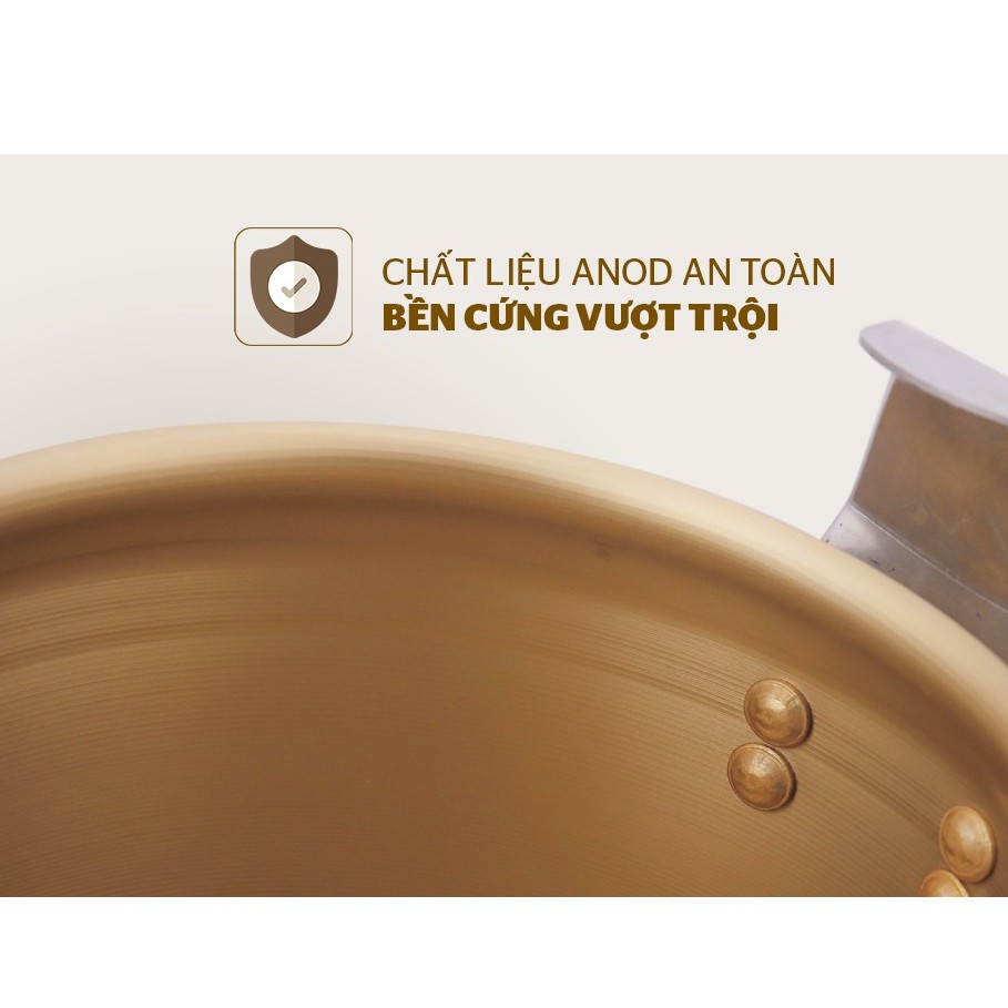 NỒI ÁP SUẤT ANOD SUNHOUSE 3,5 LÍT SHA8354