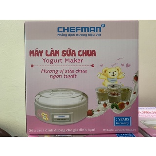 Máy làm sữa chua Chefman loại 8 cốc [Hàng chính hãng]