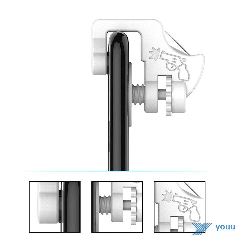 〖YOU❤〗 1 Pair Phone Holder Gamepad Trigger Fire Button Smart Phone Joysticks Games Controller for PUBG
