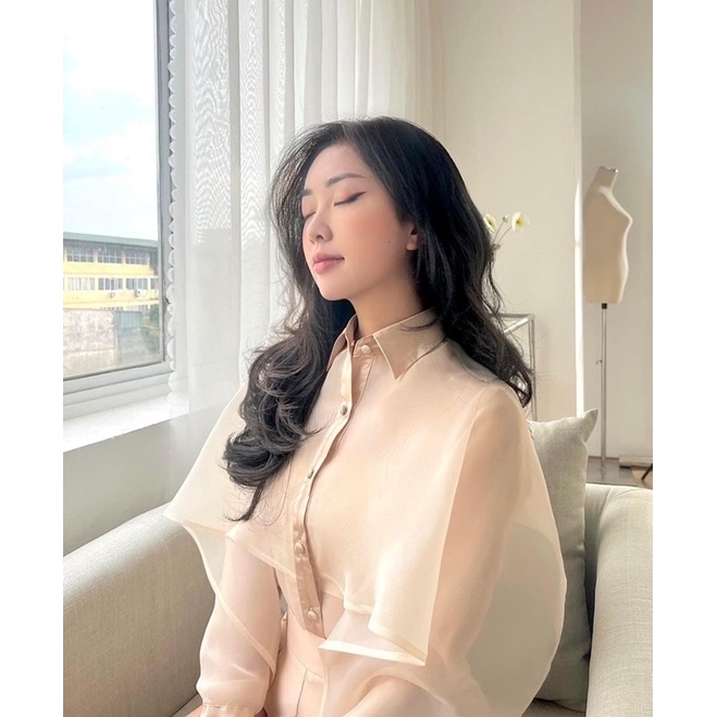 Set sơ mi cách điệu nữ tính Lily Set