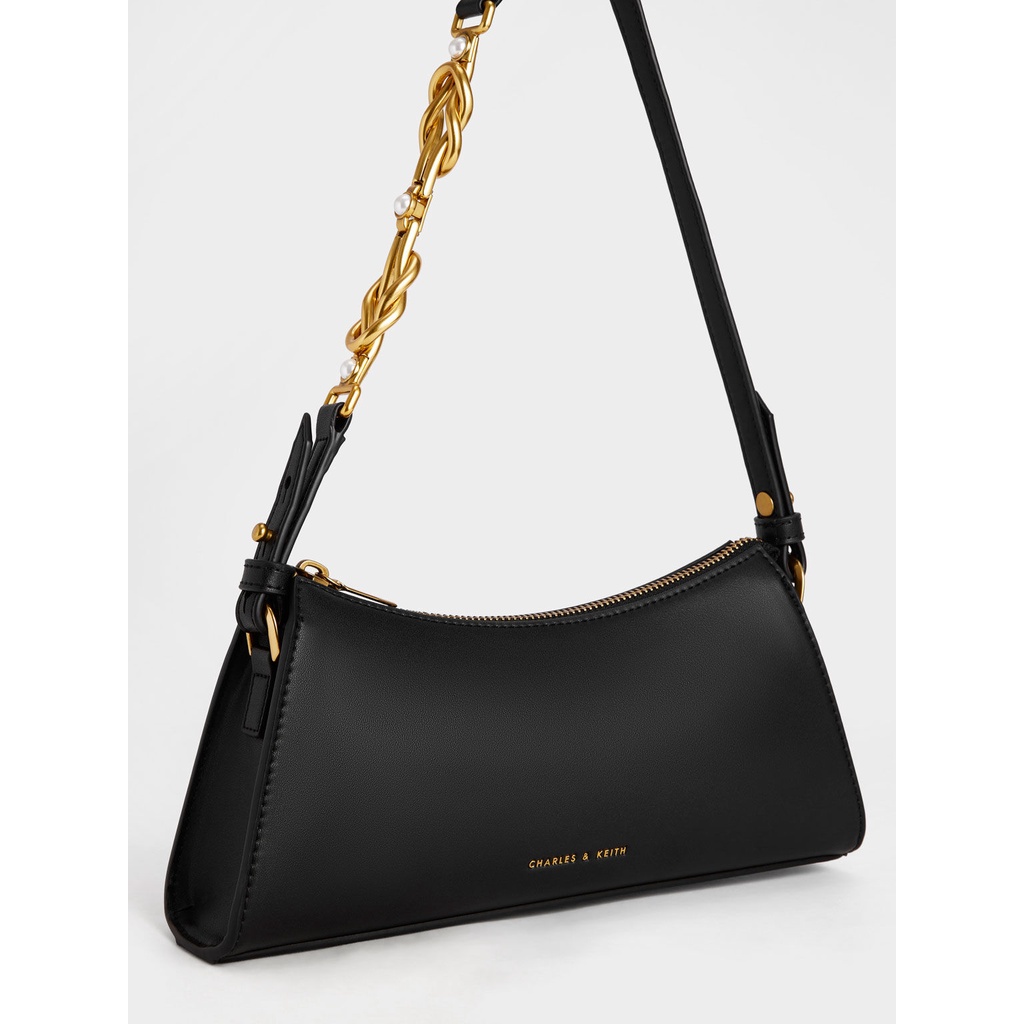 Túi kẹp nách nữ Charles and Keith size 25 mới | Auth - Sing