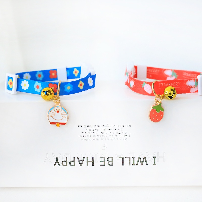 Vòng cổ kèm charm cho chó mèo