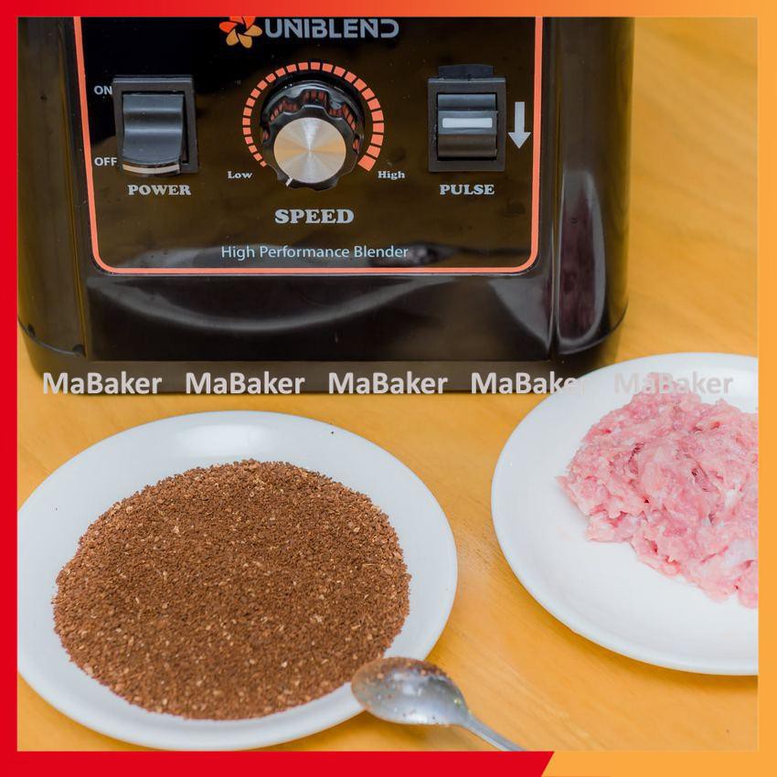 Máy xay đa năng UniBlend UB-712 cao cấp, siêu bền siêu mạnh 1680W, chính hãng, bảo hành 3 năm - MaBaker