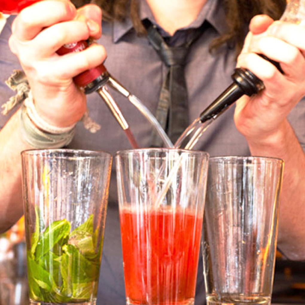 Set 1 / 4 Đầu Rót Rượu Vang Trọng Lượng Nhẹ Có Thể Giặt Được Kèm Ống Dẫn Khí Gas Dành Cho Quầy Bar