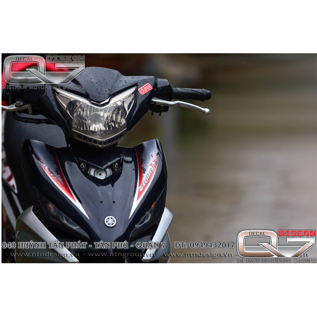 TEM RỜI EXCITER 2011 LC TRANG ĐỎ ĐEN