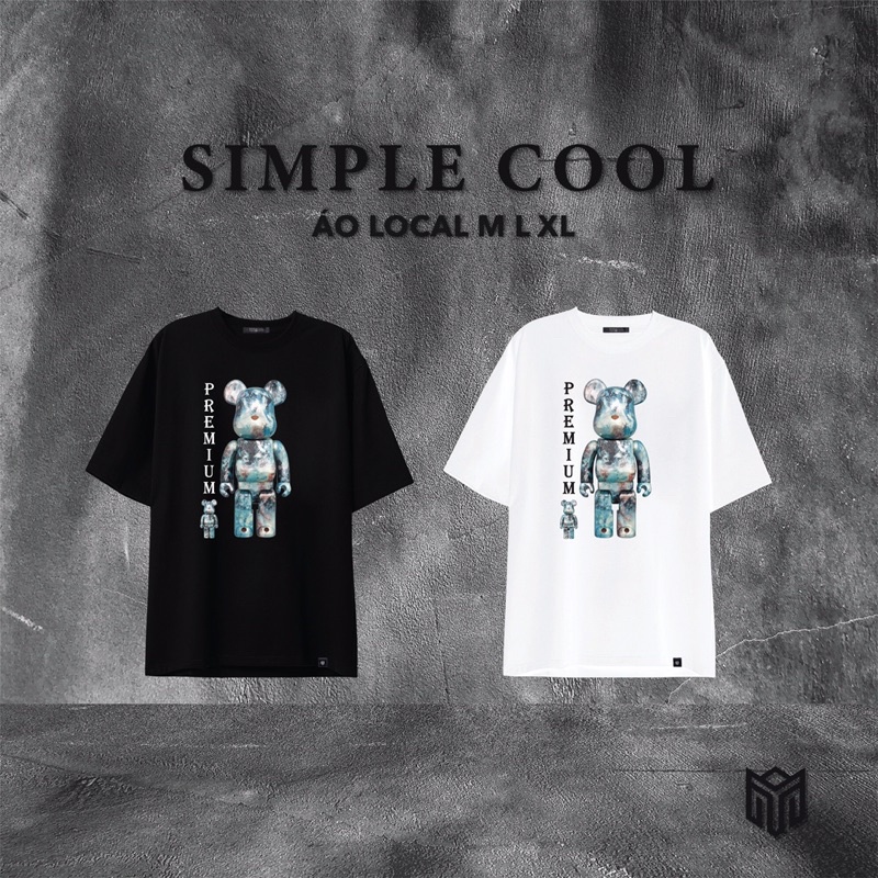 Áo Thun Simple Cool From local brand Size M L XL 40-90kg