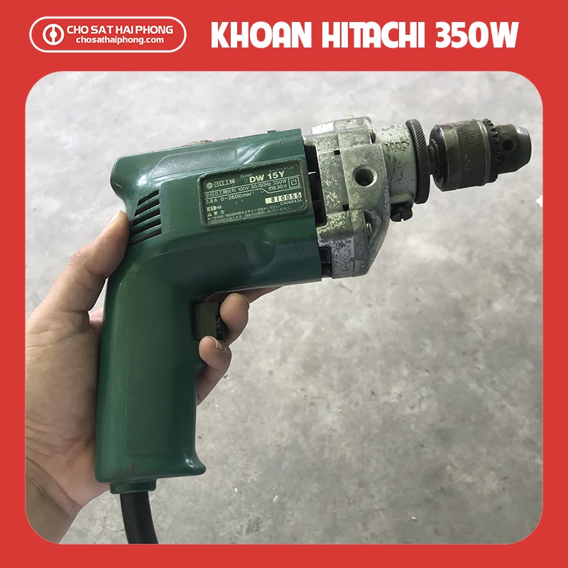 Khoan nội địa Nhật Hitachi 110v - Chợ Sắt Hải Phòng Online