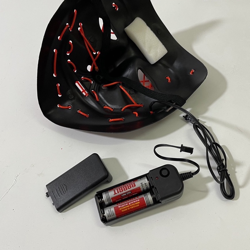Mặt nạ Hacker thanh trừng, mặt nạ phát sáng hóa trang halloween HOT TIKTOK