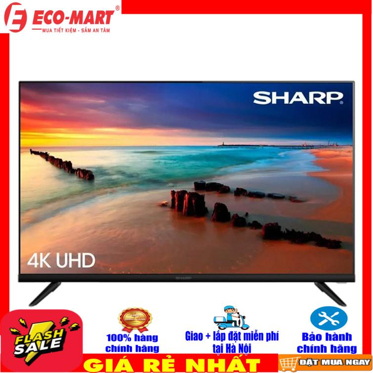 Smart Tivi 4K 55 inch Sharp 4T-C55CJ2X Smart TV