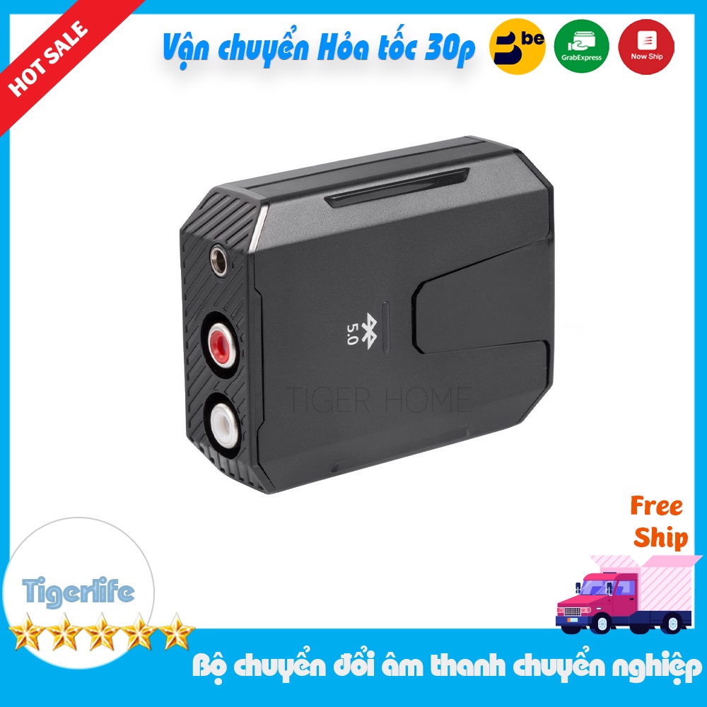 Bộ chuyển âm thanh, OPTICAL to AV tích hợp bluetooth 5.0 cho chất âm chuyên nghiêp có