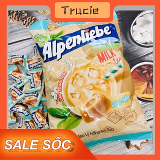Kẹo Alpenliebe hồng trà sữa - Ăn vặt Trucie
