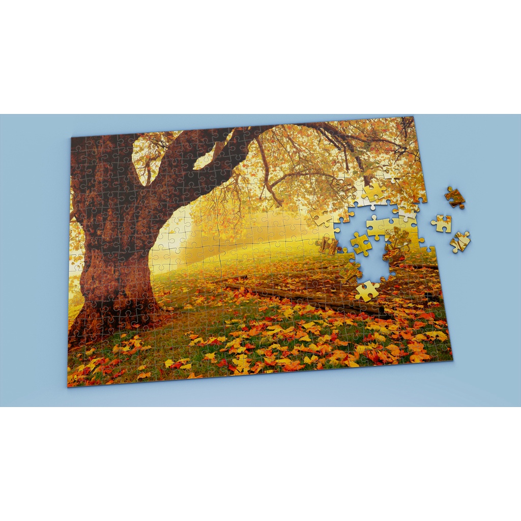 Tranh ghép hình Photography - Tranh ghép hình FALL - Mẫu 2 - Nhận in theo yêu cầu