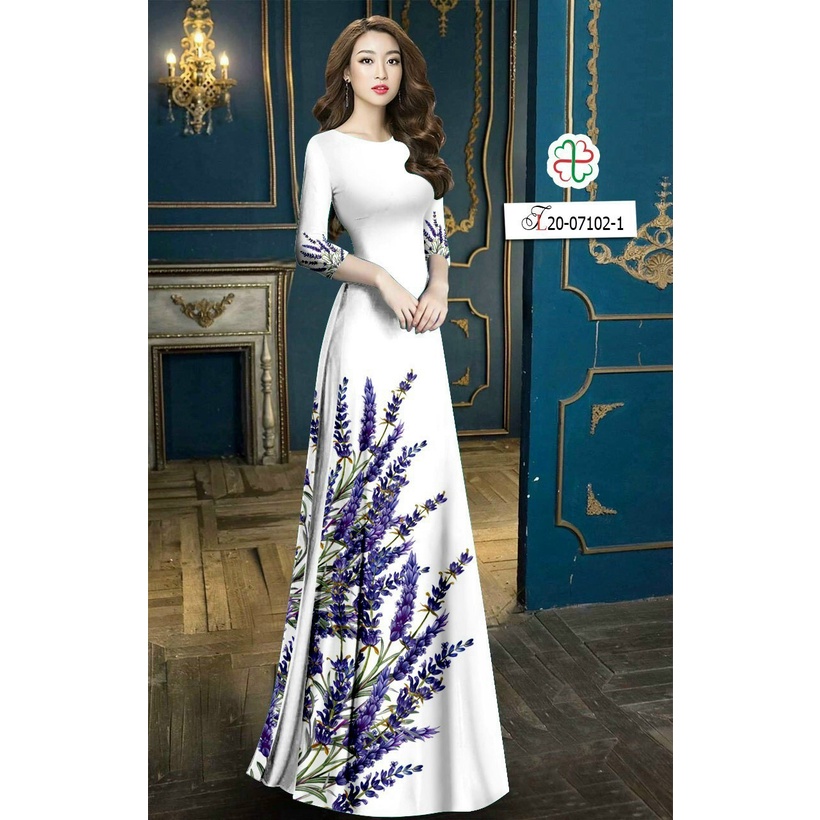 ÁO HOA LAVENDA ĐỦ SIZE