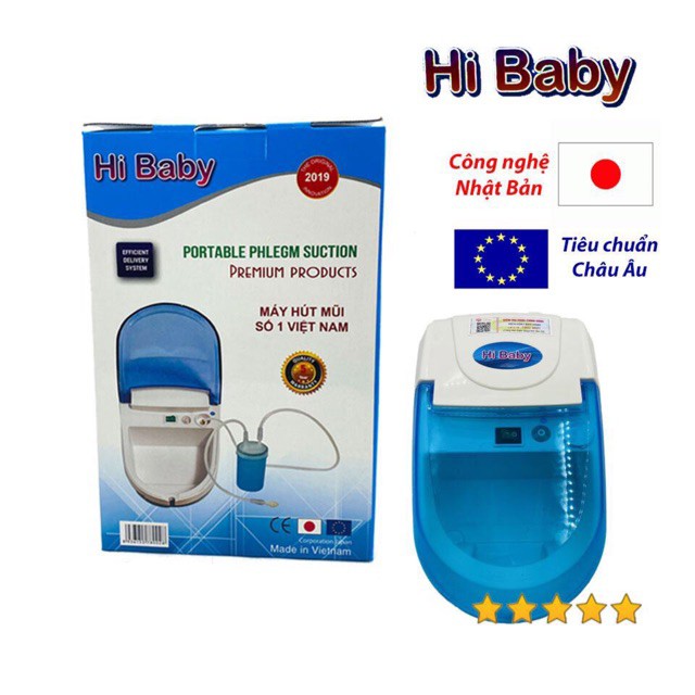 Máy Hút Mũi Hibaby - Bảo Hành Chính Hãng 5 Năm