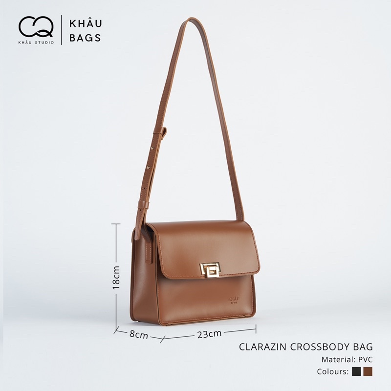 Túi nữ đeo vai KHÂU BY CQ Clarazin