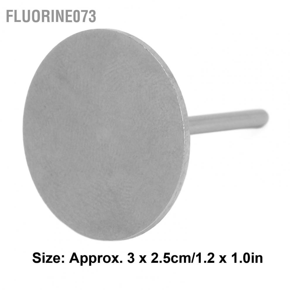 Fluorine073 Đĩa giấy nhám thay thế Mandrel Phụ kiện tẩy vết chai có thể cho máy khoan móng điện