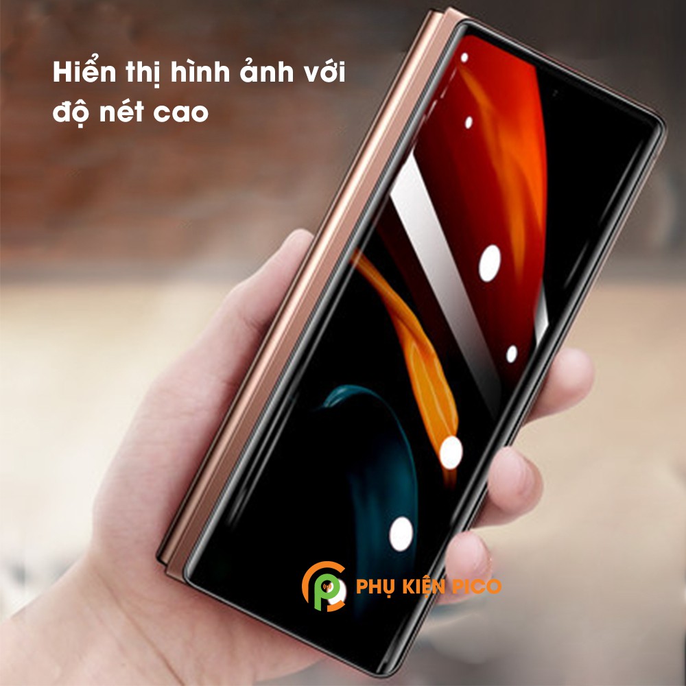 Dán màn hình Samsung Galaxy Z Fold 2 full màn ngoài chống bám vân tay dẻo vân mờ - Dán màn hình ngoài Samsung Z Fold 2
