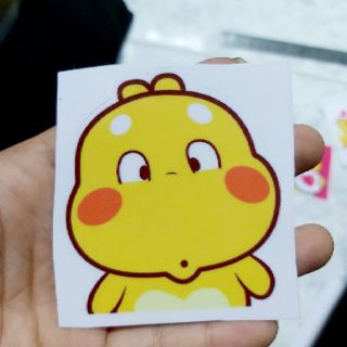 Combo 2 Tem Sticker Khủng Long 2 Cute Giá Rẻ