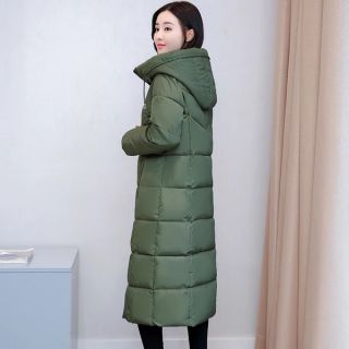 (Hàng od QC) Áo phao nữ dáng dài