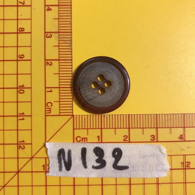 Combo 10 nút áo nâu N129-N132