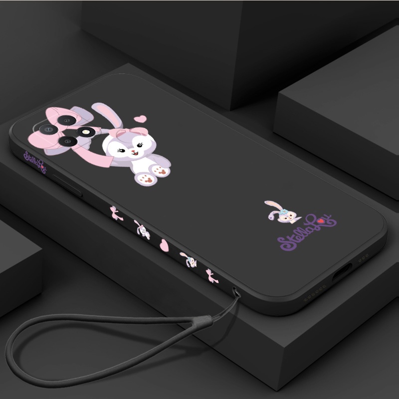 Ốp Điện Thoại TPU Mềm Họa Tiết Hoạt Hình Có Dây Đeo Cho Redmi 9t 9a 9c 6 6a 8a