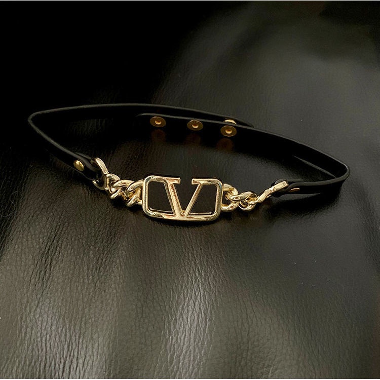 Vòng Cổ choker Bằng Da Phong Cách Âu Mỹ Thời Trang Cho Nữ