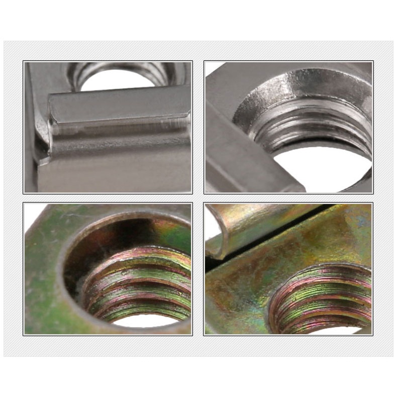 Đai Ốc M4M5M6M8M10 Bằng Thép Không Gỉ 304 Gắn Tủ Tiện Dụng