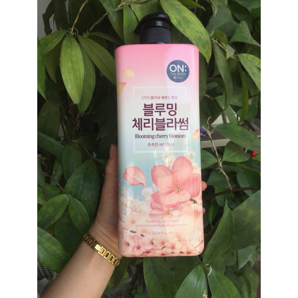 Sữa Tắm Nước Hoa ON : THE BODY Hàn Quốc 900ml