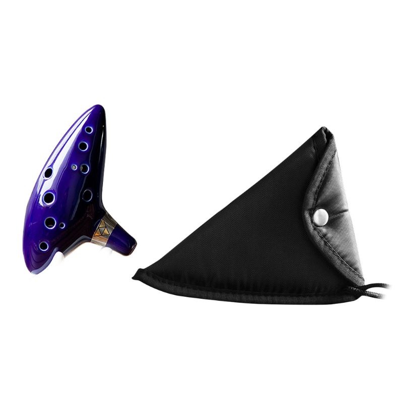 Sáo Ocarina Gốm 12 Lỗ Chuyên Dụng Cho Nhạc Cụ Thời Gian