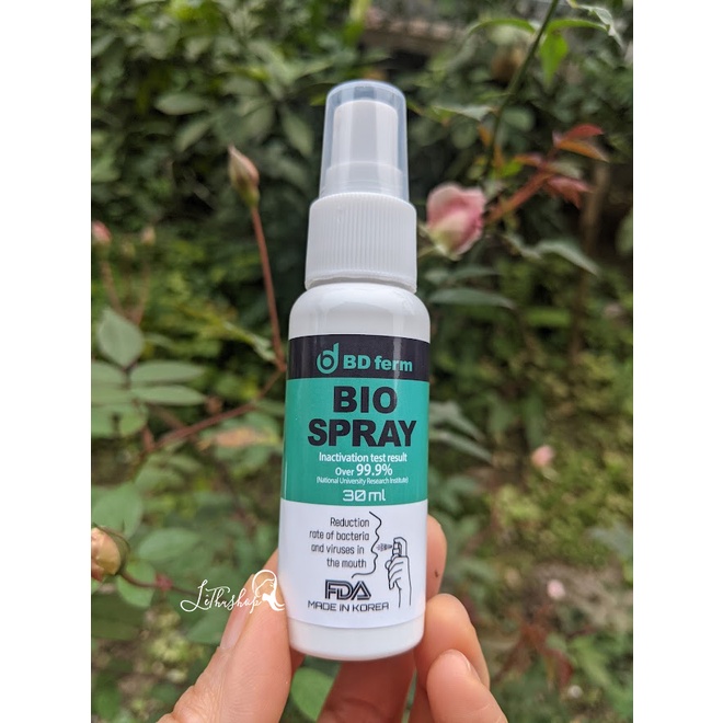 Xịt họng sinh học Bdferm Bio spray Hàn quốc 30ml