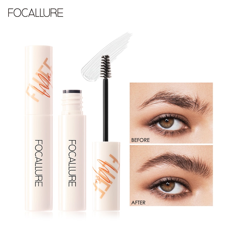Gel Kẻ Mày Focallure Kèm Cọ Chống Thấm Nước Lâu Trôi