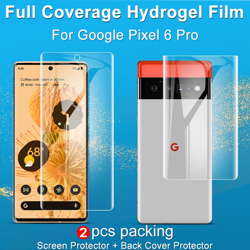Miếng Dán Imak Hydrogel TPU Siêu Mỏng Bảo Vệ Màn Hình Điện Thoại Google Pixel 6 Pro