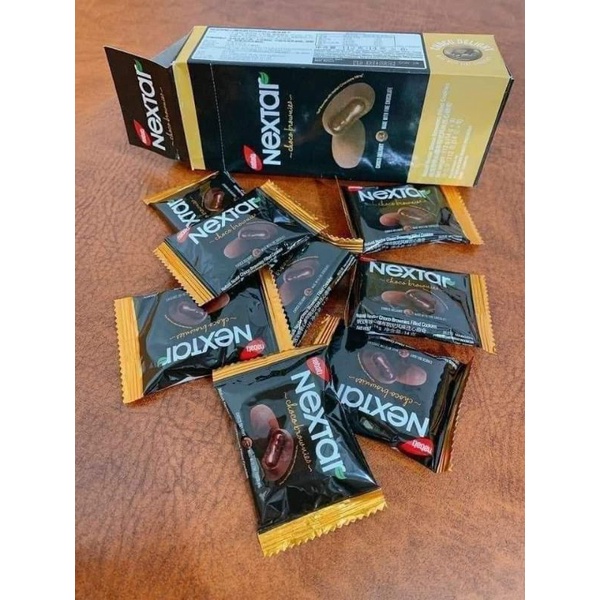 Hộp 8 bánh chocolate Nabati Nextar thơm ngon 112 g .