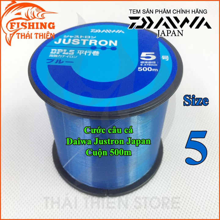 Cước câu cá Nhật Daiwa Justron