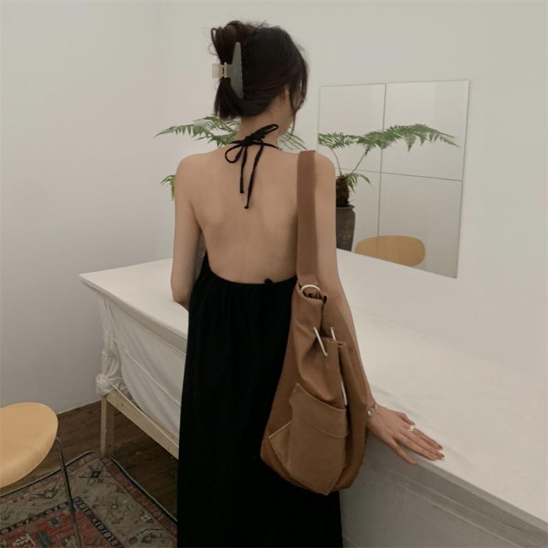 Đầm dài hai dây thiết kế mới quyến rũ thời trang dành cho mùa hè