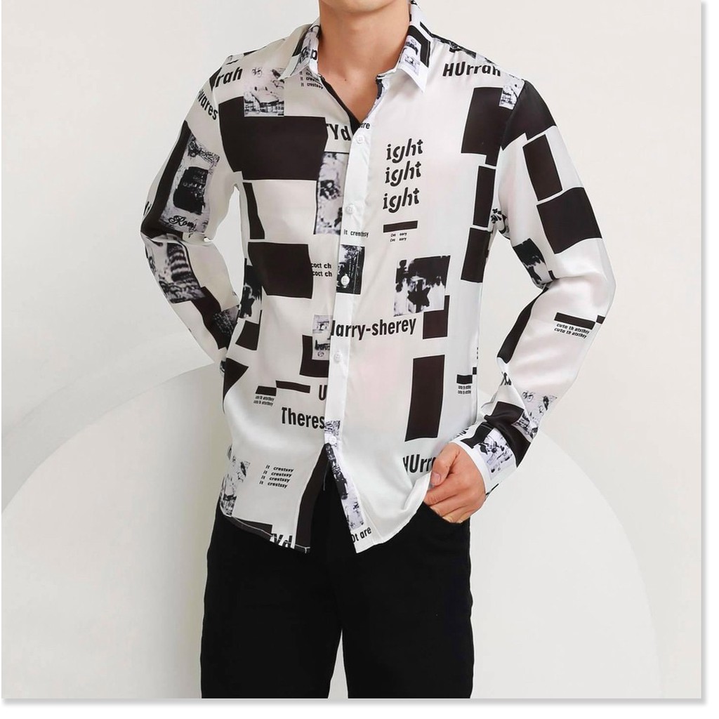 ÁO SƠ MI NAM TAY DÀI , HỌA TIẾT ĐẸP , NHIỀU MẪU HỌA TIẾT KHÁNH AN STORE