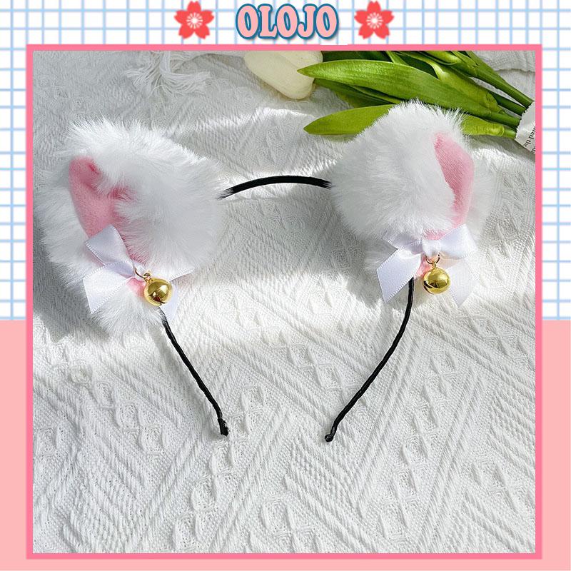 Cài Tóc Tai Mèo Gắn Chuông Dễ Thương