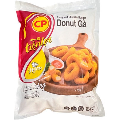 Gà donut (gà chiên vòng) CP gói 500g
