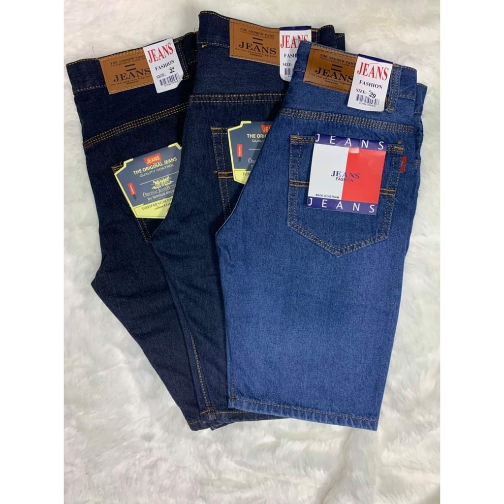 Quần Jean lửng nam cực đẹp ✈️Thiết kế trẻ trung, Chất Jeans cao cấp [Tưng Bừng Khai Trương] | BigBuy360 - bigbuy360.vn