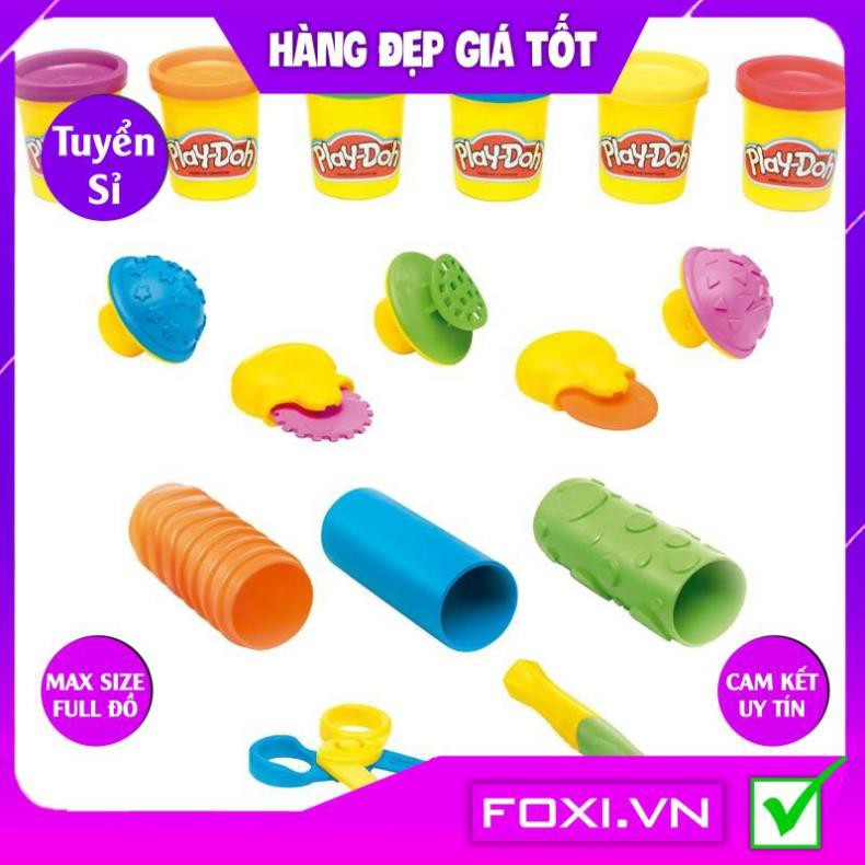 SÉT 4-6 Hộp Đất Nặn an toàn Play Doh loại To-Hàng VNXK-Tăng trí tưởng tượng-sự khéo léo cho bé-Giúp bé vừa học vừa chơi