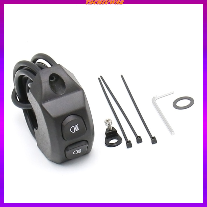 Rơ Le Công Tắc Đèn Sương Mù Thông Minh Tachiuwa2 Cho BMW R1200GS R1250GS Adventure Màu Đen