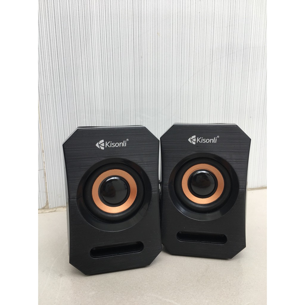 Loa vi tính Kisonli A-606 3W*2 Speaker 2.0 - Hàng chính hãng