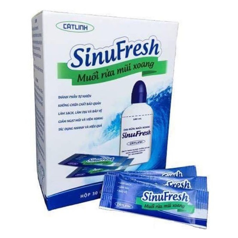 Muối rửa mũi xoang Sinufresh Cát Linh