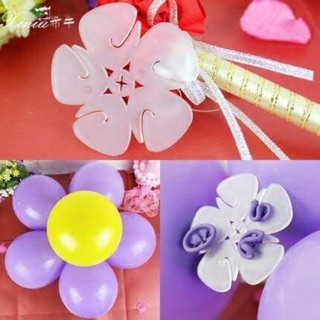 Hoa Nhựa Gài Bóng Thành Bông Hoa