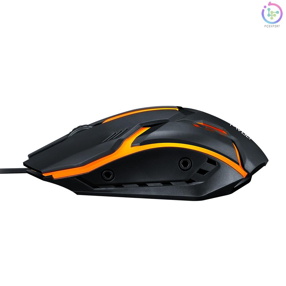 Chuột Gaming T-Wolf V1 Có Đèn Led 3 Nút 7 Màu 1200 Dpi